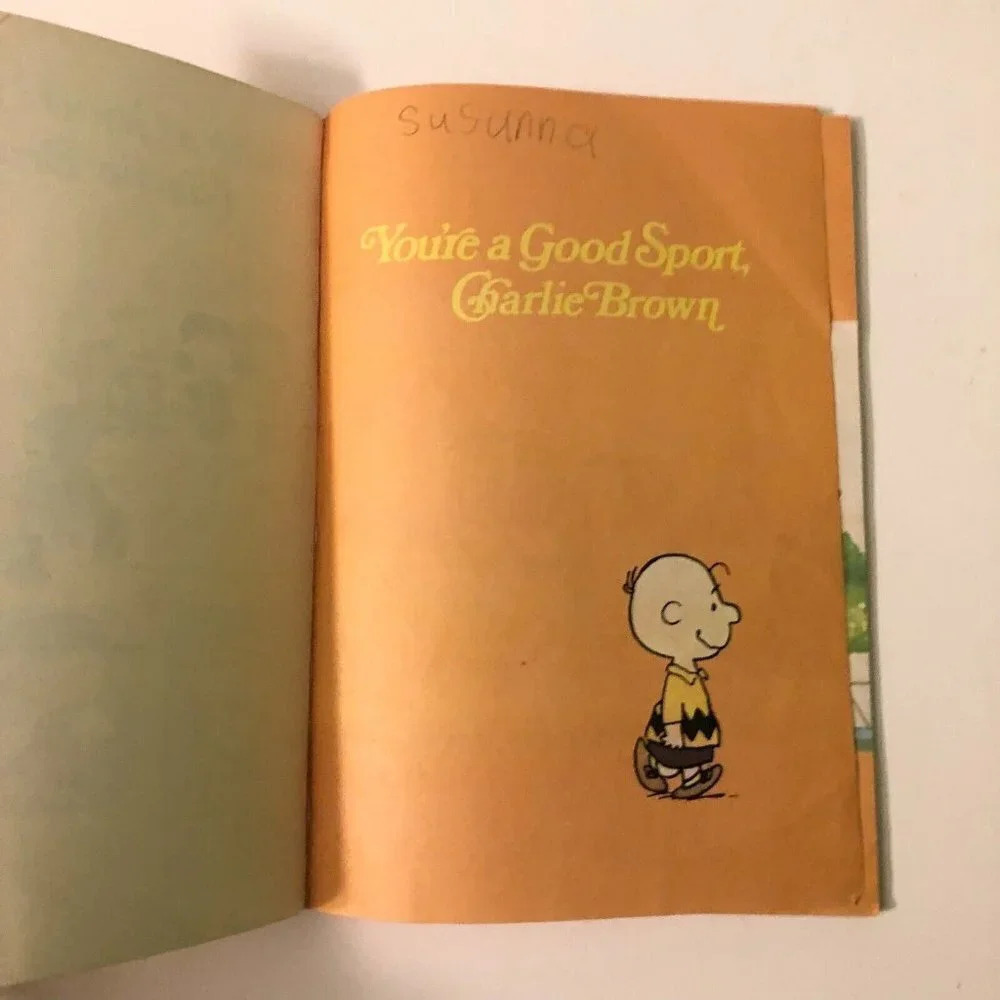 Vintage 1976 Youre A Good Sport Charlie Brown Special Charles M  Schulz - Picture 9 of 16